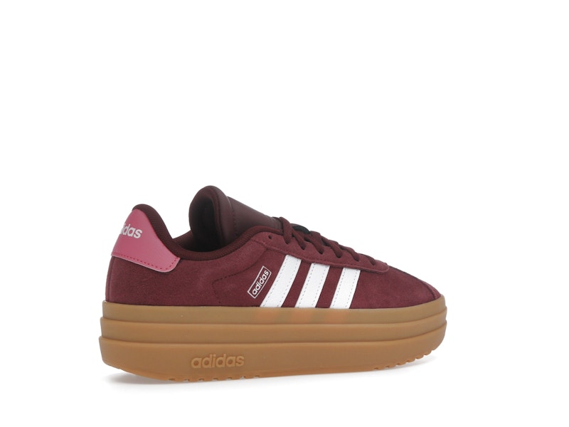 adidas VL Court Bold Shadow Red Cloud White Pink Fusion (GS)