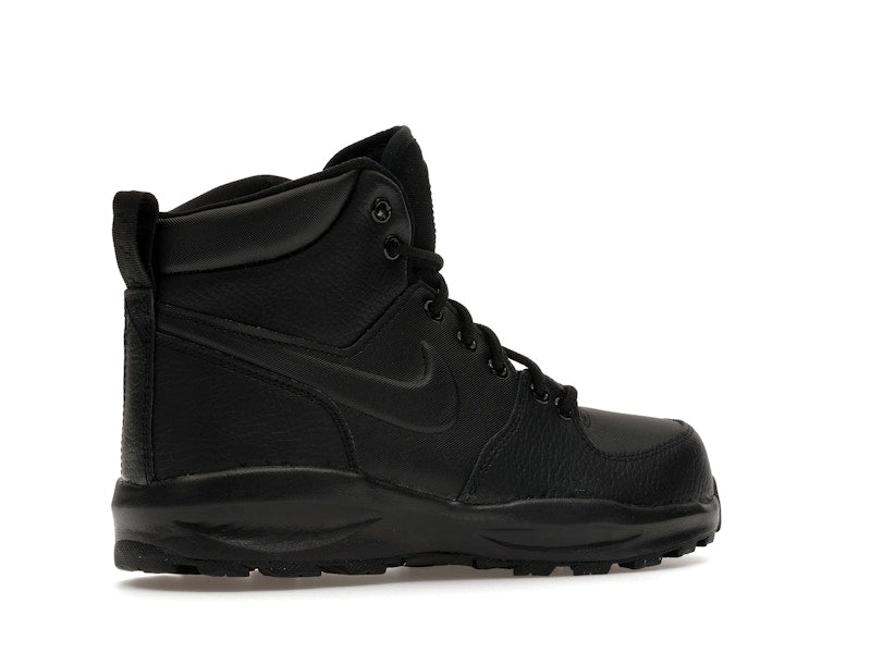 Nike Manoa Leather Triple Black (GS)