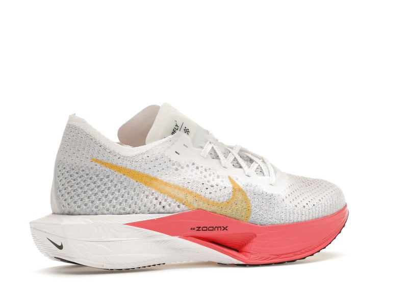 Nike ZoomX Vaporfly 3 White Topaz Gold Sea Coral (Women's)
