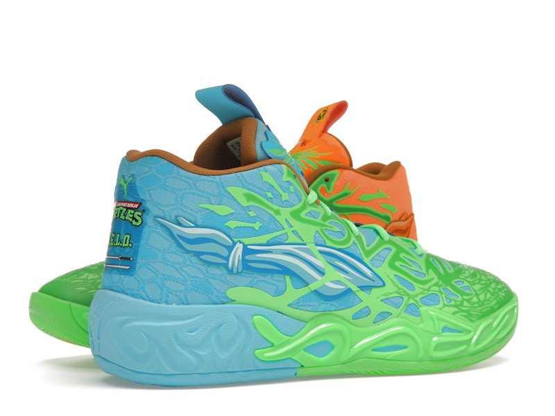 Puma LaMelo Ball MB.04 Teenage Mutant Ninja Turtles Leonardo & Michelangelo