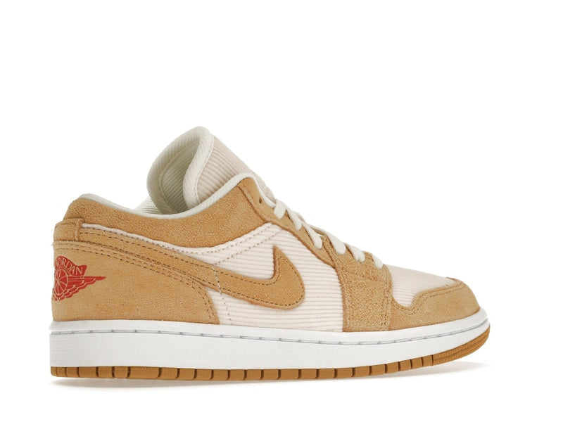 Jordan 1 Low SE Twine Orange Quartz Corduroy (Women's)
