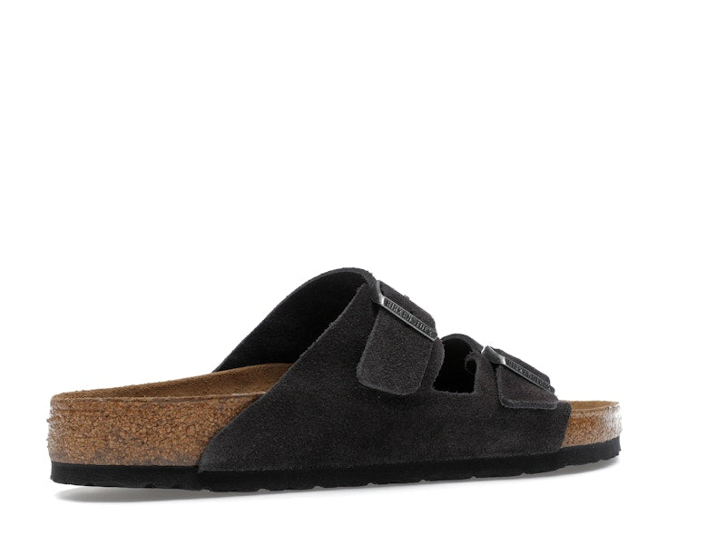 Birkenstock Arizona Soft Footbed Suede Velvet Grey