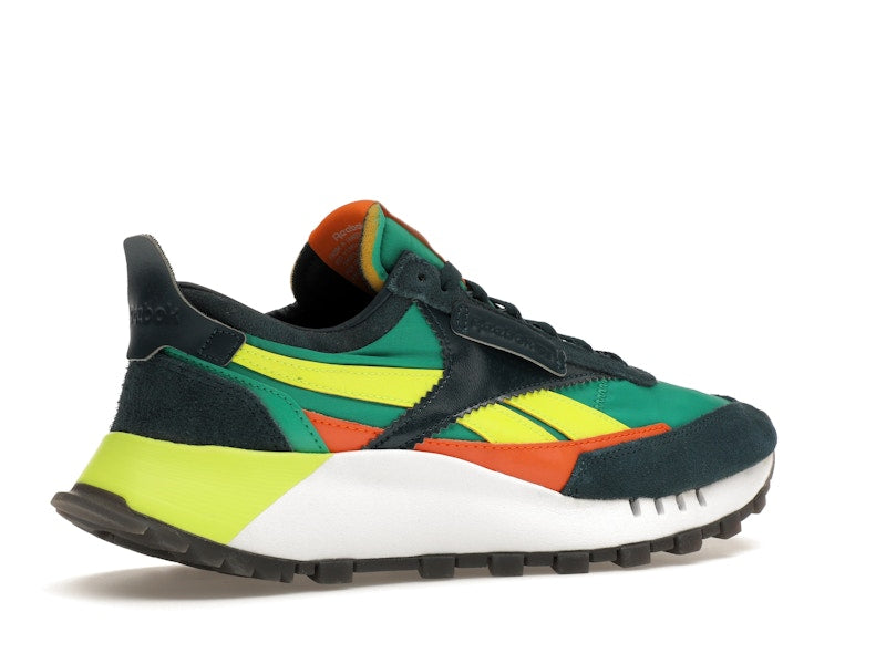 Reebok Classic Leather Legacy Court Green Solar Yellow