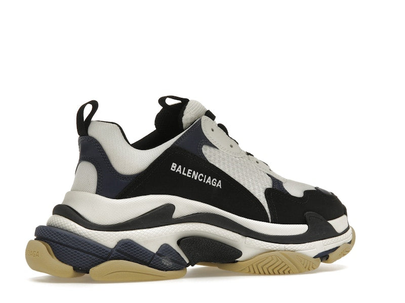 Balenciaga Triple S White Navy Black