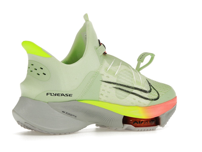 Nike Air Zoom Tempo Next% FlyEase Barely Volt Hyper Orange