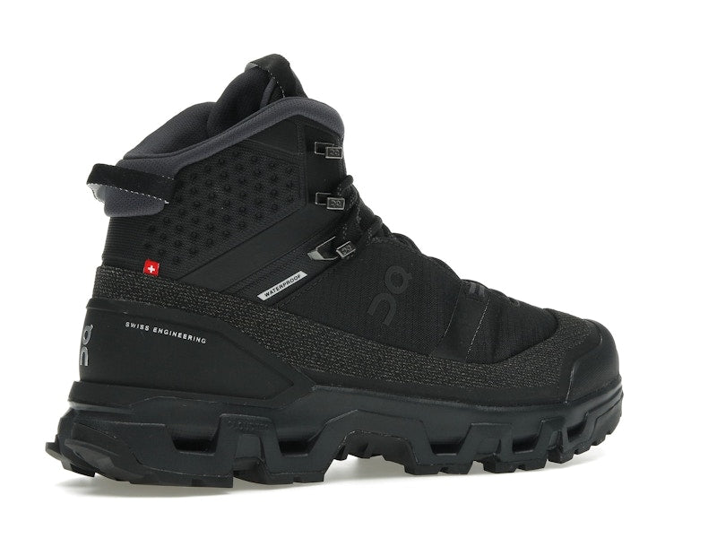 On Running Cloudrock Trek Waterproof Black