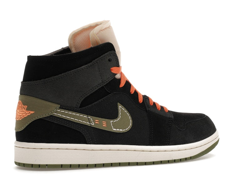 Jordan 1 Mid SE Craft Anthracite Light Olive