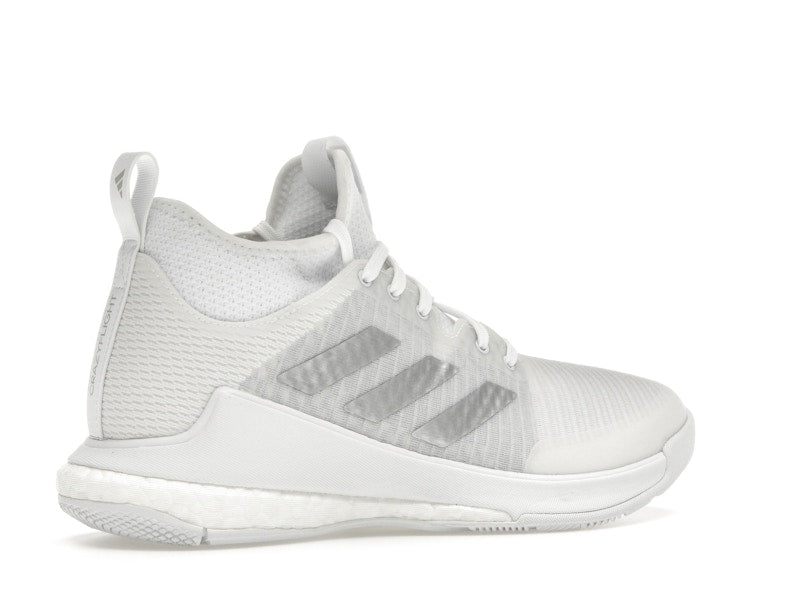 adidas Crazyflight Mid Cloud White Silver Metallic Grey (Women's)
