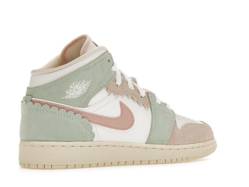 Jordan 1 Mid SE Pink Oxford (GS)