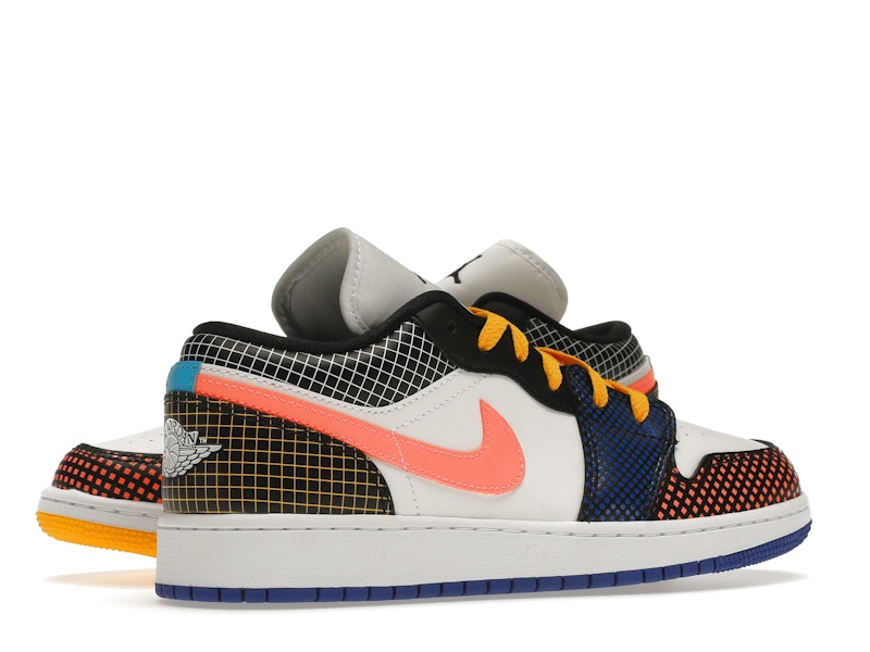 Jordan 1 Low MMD Multi-Color Grid (GS)