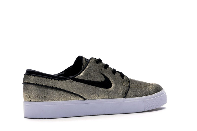 Nike SB Stefan Janoski Zoom Leather Metallic Gold