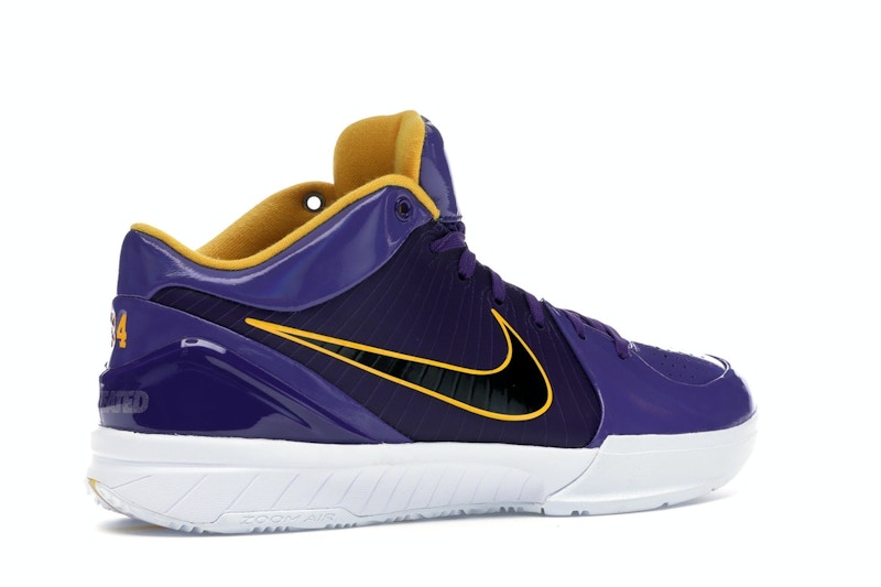 Nike Kobe 4 Protro Undefeated Los Angeles Lakers