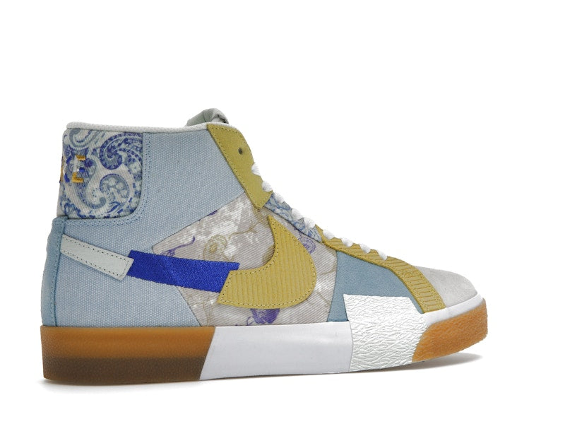 Nike SB Zoom Blazer Mid Premium Floral Paisley Boarder Blue