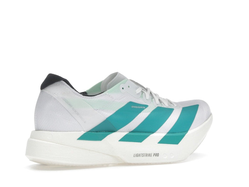 adidas Adizero Adios Pro 4 White Pulse Teal