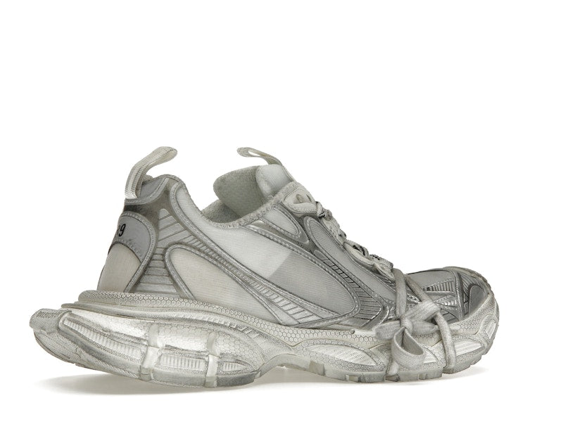 Balenciaga 3XL White Silver Summer Mesh