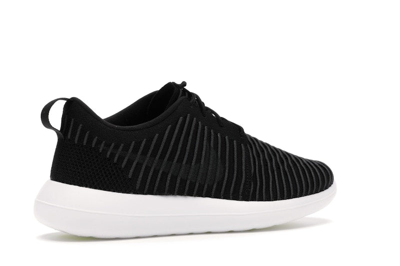 Nike Roshe Two Flyknit Black/Dark Grey-White-Volt