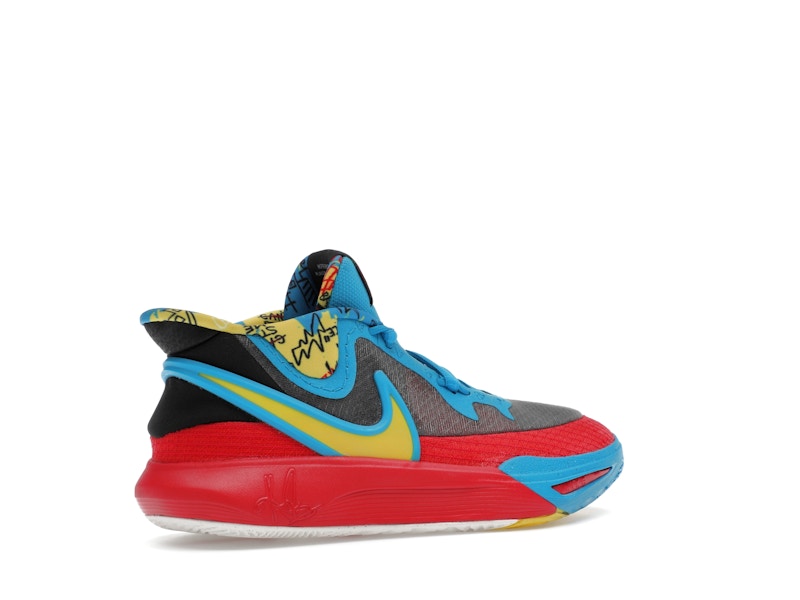 Nike Kyrie 8 GO SE Black Blue Tour Yellow (GS)