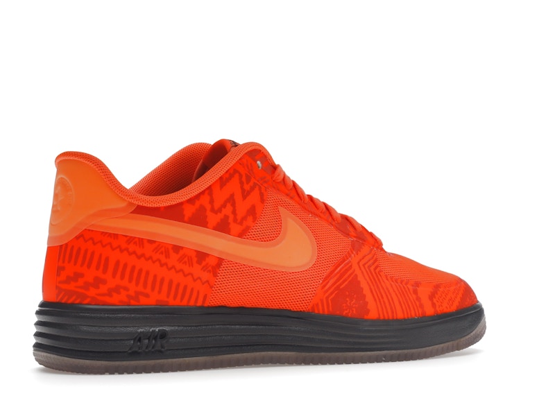 Nike Lunar Force 1 Fuse Bhm Sneaker Orange/Brown