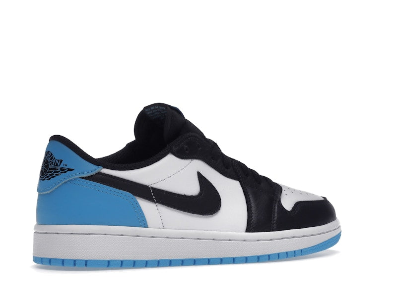 Jordan 1 Retro Low OG Black Dark Powder Blue (Women's)