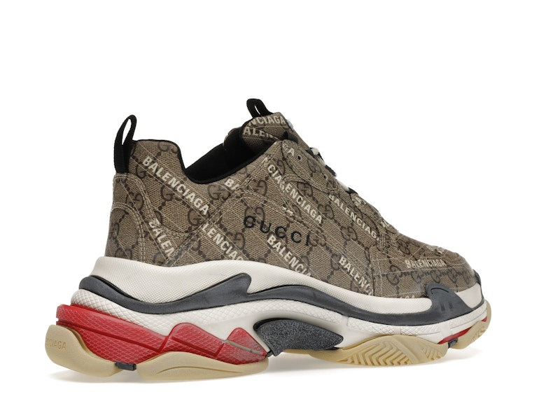 Gucci x Balenciaga The Hacker Project Triple S Beige