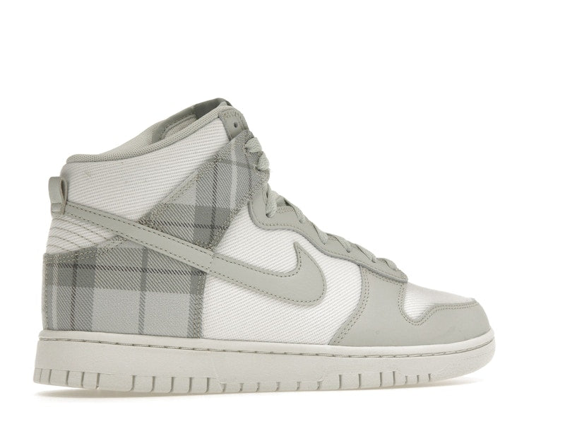 Nike Dunk High SE Tartan Plaid White Light Green