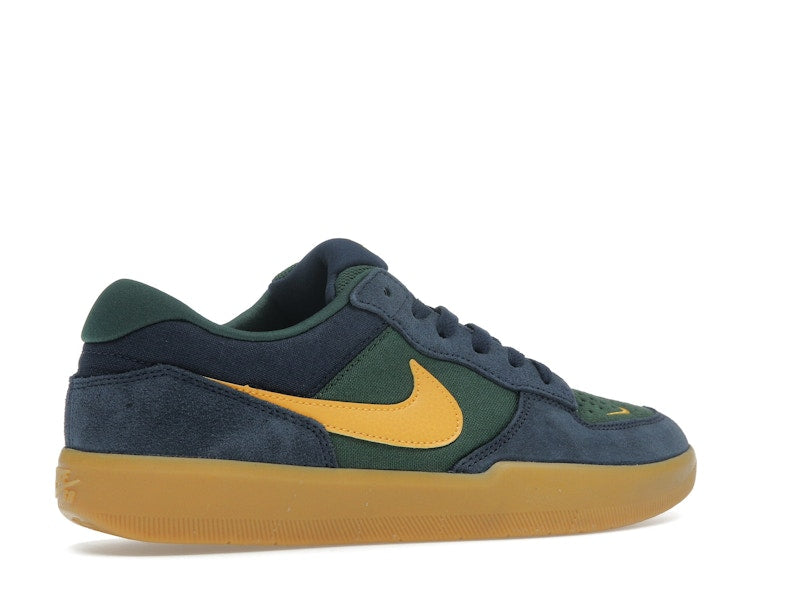 Nike SB Force 58 Midnight Navy Fir Gum Light Brown University Gold