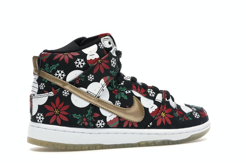 Nike SB Dunk High Concepts Ugly Christmas Sweater Black (Special Box)