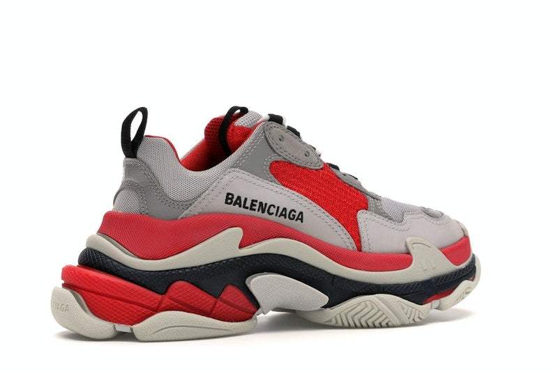 Balenciaga Triple S Red Grey (Women's)