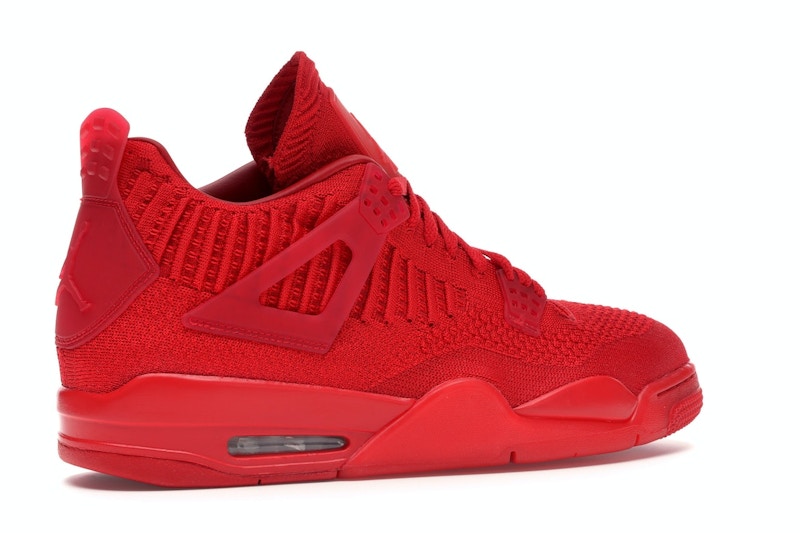 Jordan 4 Retro Flyknit Red