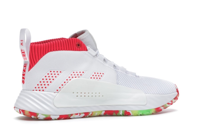 adidas Dame 5 White Multi