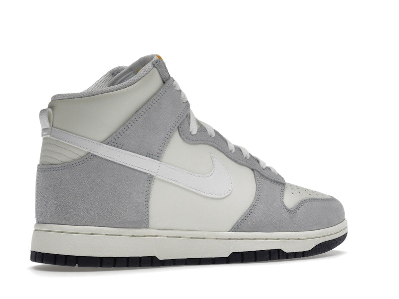 Nike Dunk High Retro Sail Pure Platinum Black White