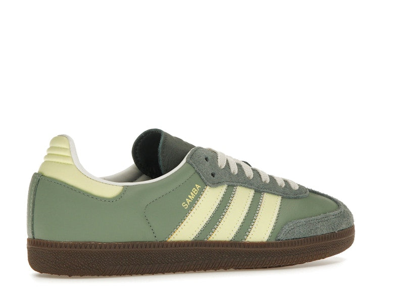 adidas Samba OG Silver Green Legend Ivy (Women's)