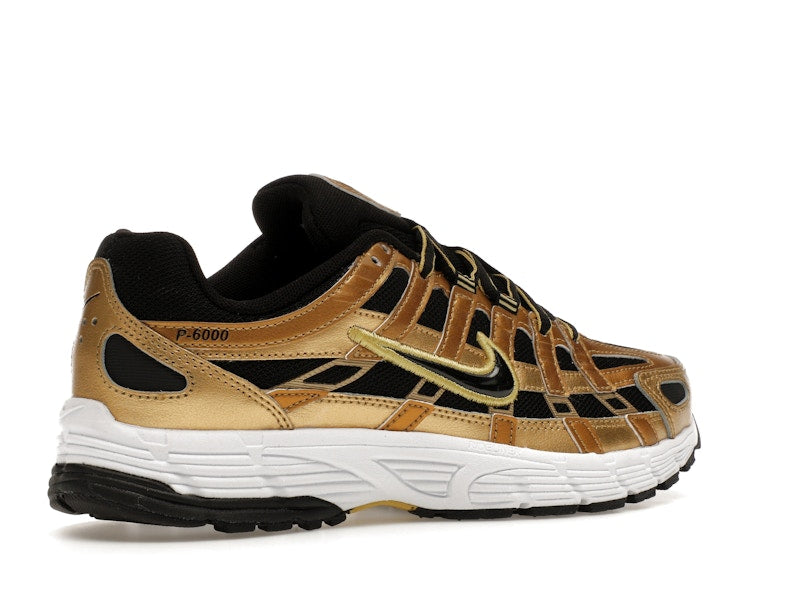 Nike P-6000 Metallic Gold Infinite Gold White Black