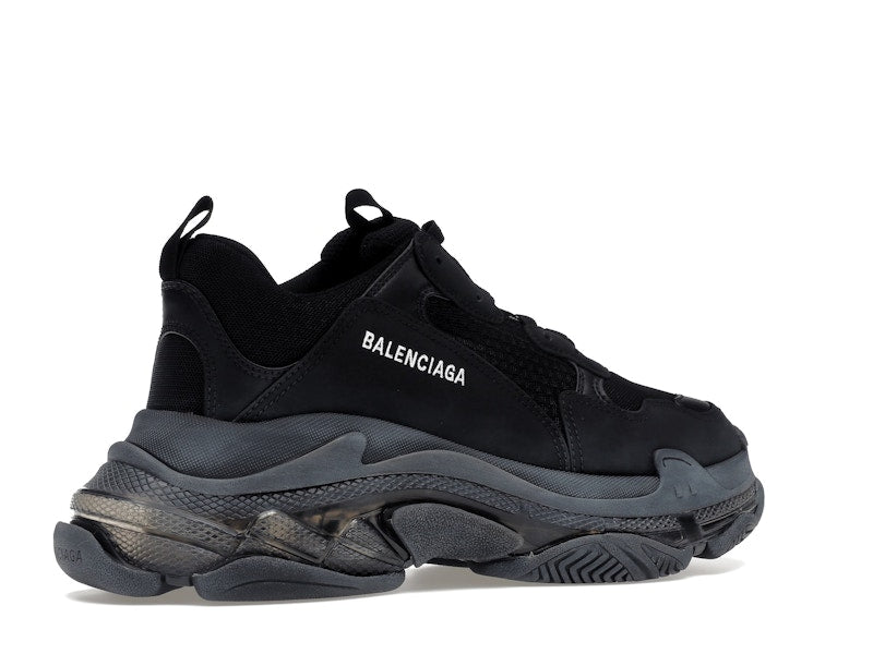 Balenciaga Triple S Clear Sole Black