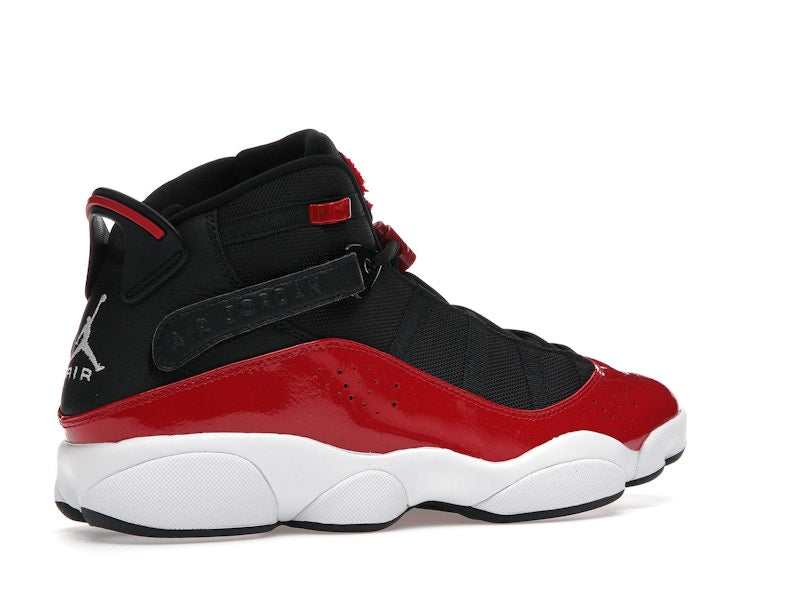 Jordan 6 Rings Black Gym Red White