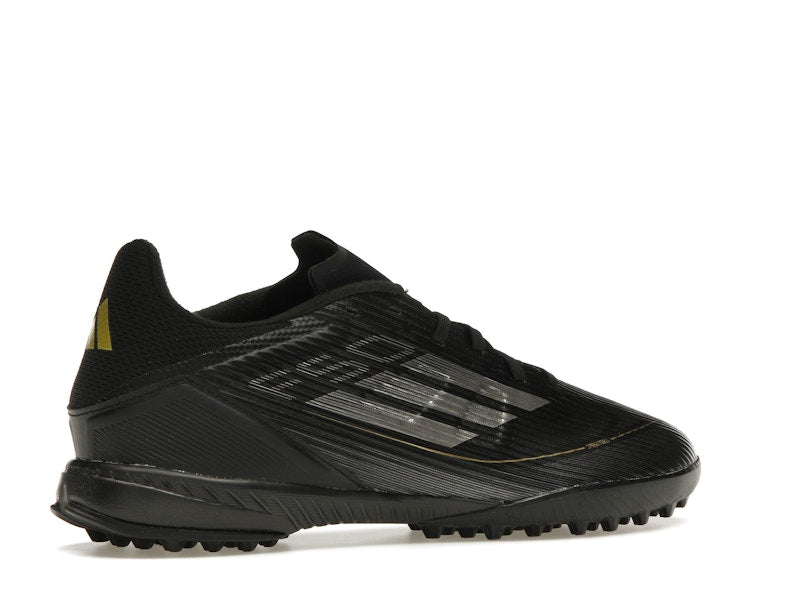 adidas F50 League Turf Core Black Iron Metallic Gold Metallic