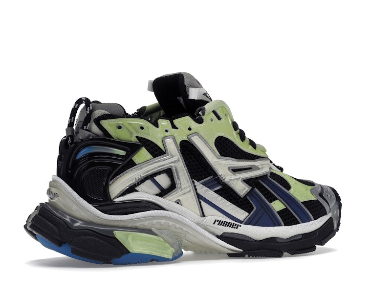 Balenciaga Runner Green Blue Black Grey