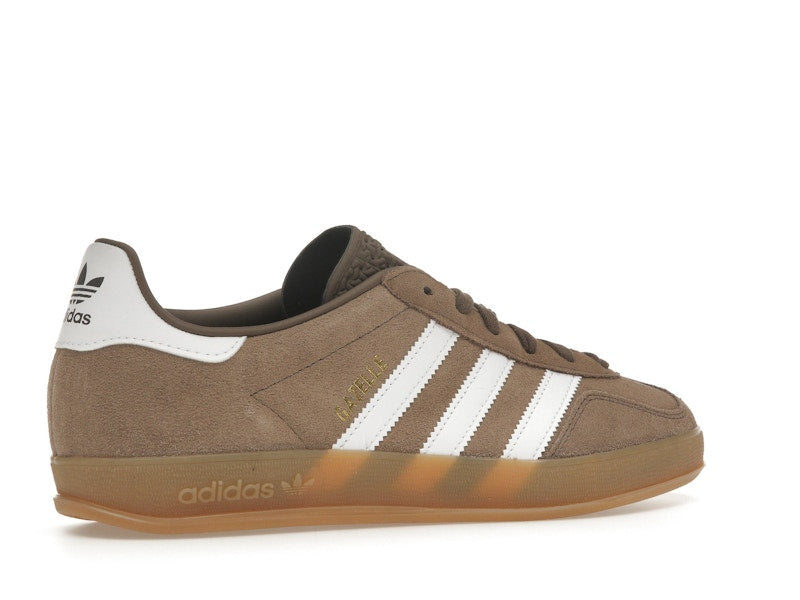 adidas Gazelle Indoor Earth Strata White Gold Metallic