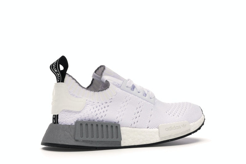 adidas NMD R1 Running White Grey Three