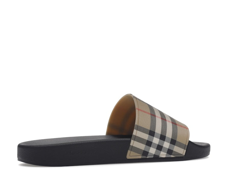Burberry Vintage Check Slides Archive Beige