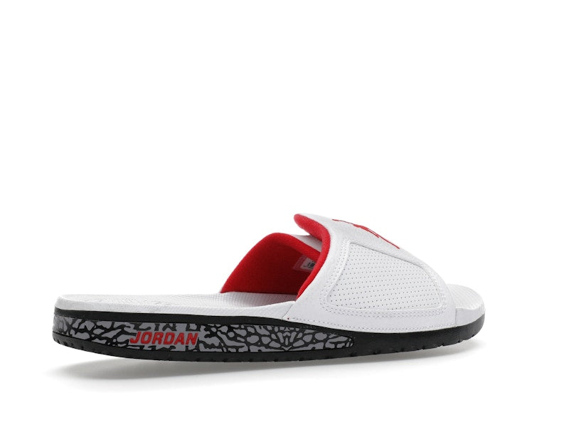 Jordan Hydro III Retro White University Red Cement