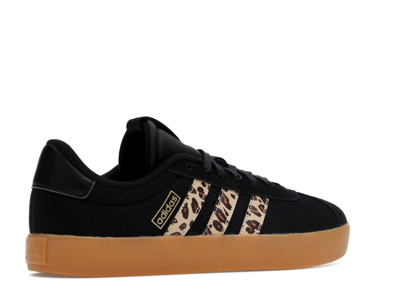 adidas VL Court 3.0 Black Leopard (Women's)