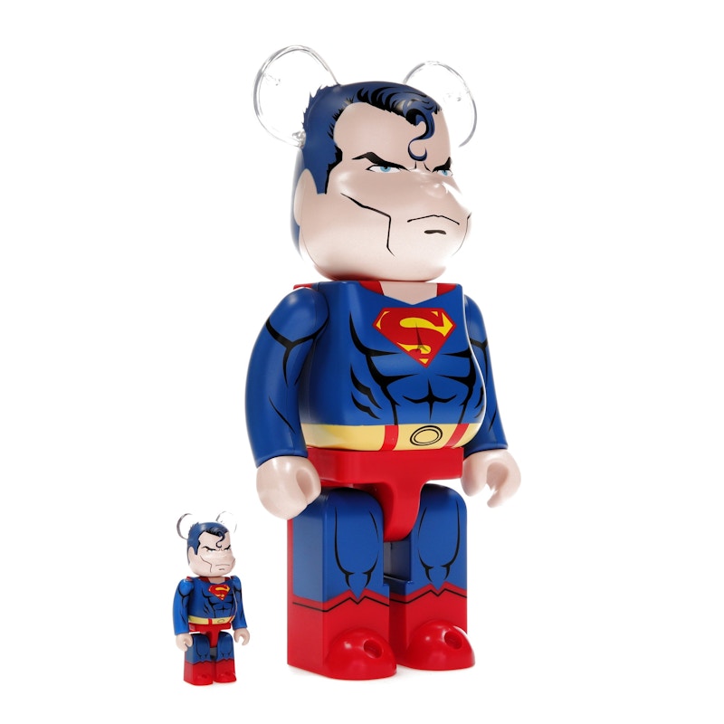 Bearbrick Superman (Batman: Hush Ver.) 100% & 400% Set