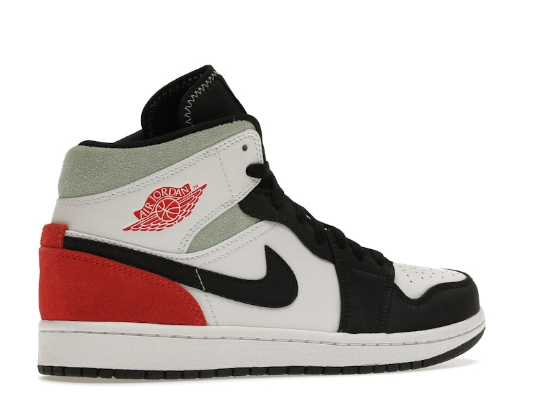 Jordan 1 Mid SE Red Black Toe