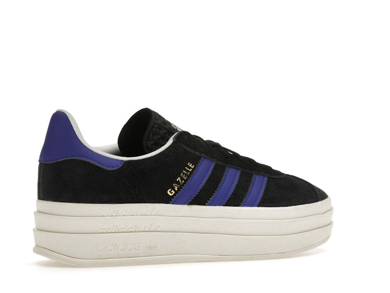 adidas Gazelle Bold Core Black Lucid Blue (Women's)