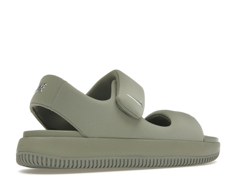 Nike Calm Sandal Light Army Metallic Silver (Women's)