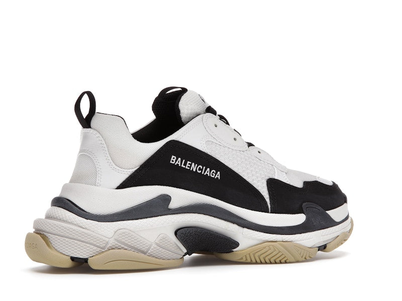 Balenciaga Triple S White Black