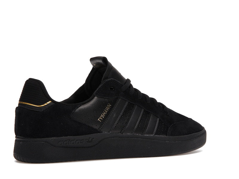 adidas Tyshawn Low Black Gold Metallic