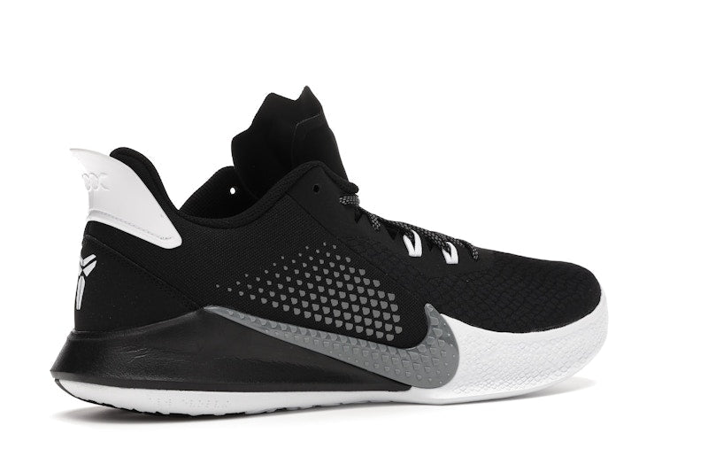 Nike Mamba Fury Black White Smoke Grey