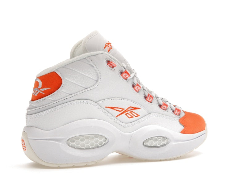 Reebok Question Mid Orange Toe